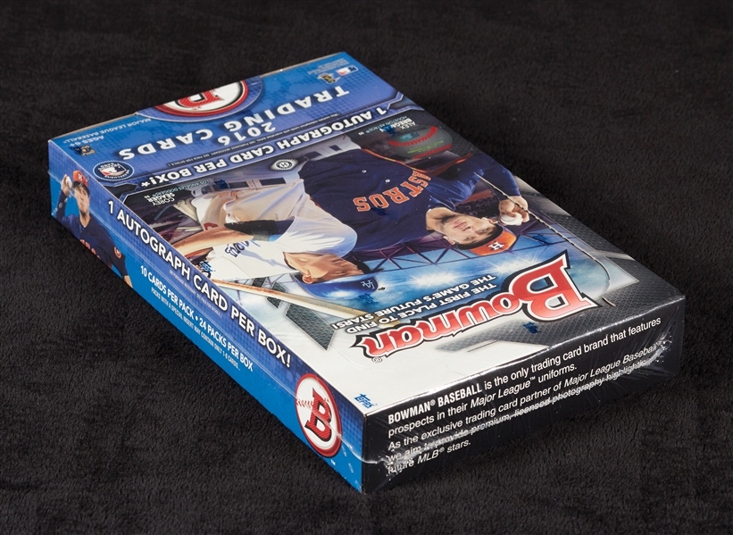 2016 Bowman Baseball Hobby Box (24)