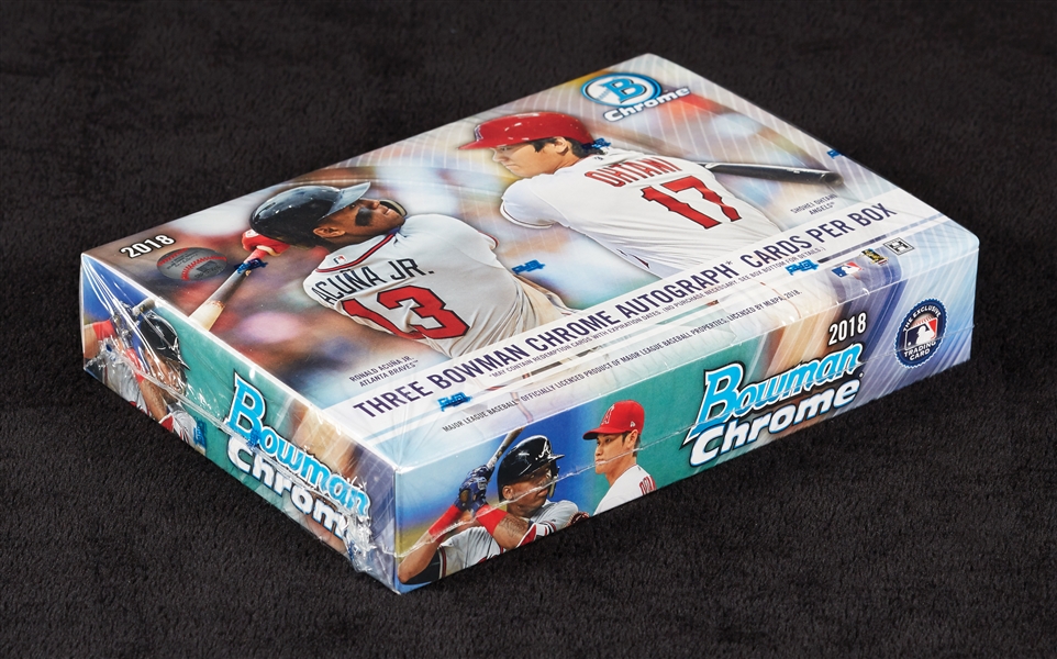 2018 Bowman Chrome Baseball HTA Choice Box 