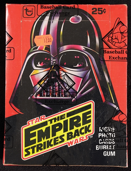 1980 Topps Star Wars The Empire Strikes Back Series 1 Wax Box (36) (BBCE)