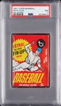 1967 Topps Baseball 4th Series Wax Pack (Graded PSA 7)