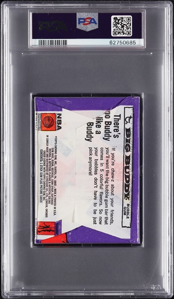 1972 Topps Basketball Wax Pack - Dave Cowens Back (Graded PSA 9)