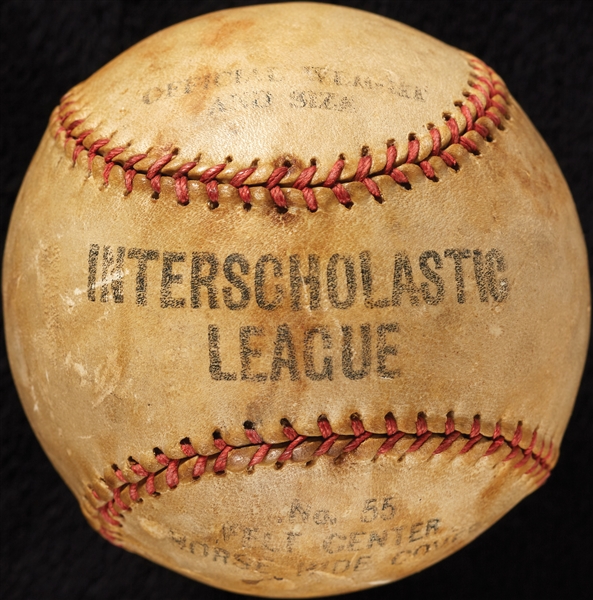 Lou Gehrig Single-Signed Baseball (JSA)
