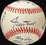 Willie Mays Single-Signed ONL STAT Baseball with Multiple Inscriptions (PSA/DNA) (BAS)
