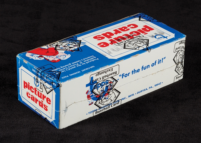 1978-79 Topps Basketball Vending Box (500) (Fritsch/BBCE)