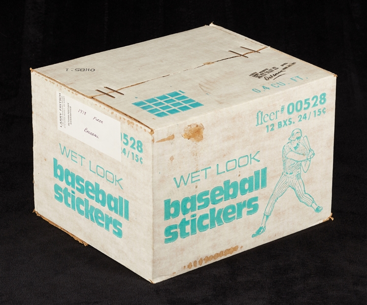 1978 Fleer Baseball Stickers Case (12)