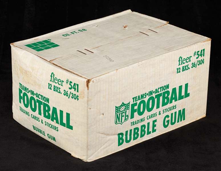 1981 Fleer Football Stickers Case (12)