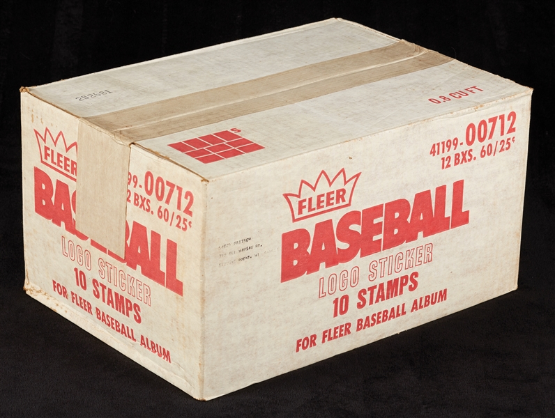1982 Fleer Baseball Stickers Case (12)