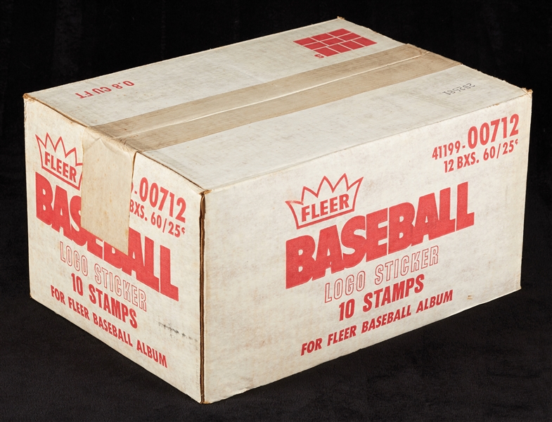 1982 Fleer Baseball Stickers Case (12)