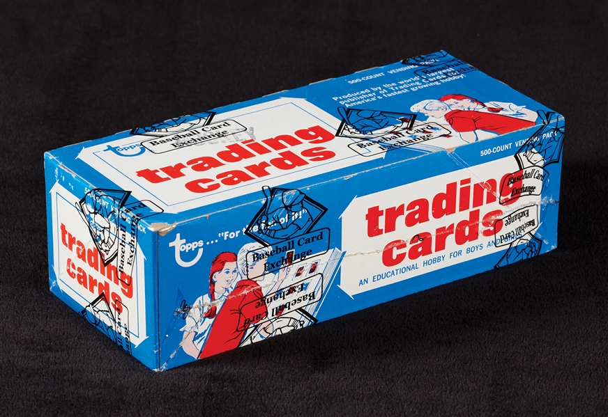 1976-77 Topps Hockey Vending Box (500) (Fritsch/BBCE)
