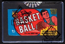 1970-71 Topps Basketball 1st Series Wax Pack - Pat Riley RC Back (BBCE)
