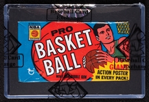 1970-71 Topps Basketball 1st Series Wax Pack - Bob Rule Back (BBCE)