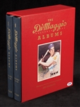 Joe DiMaggio TRIPLE-Signed "The DiMaggio Albums" (PSA/DNA)