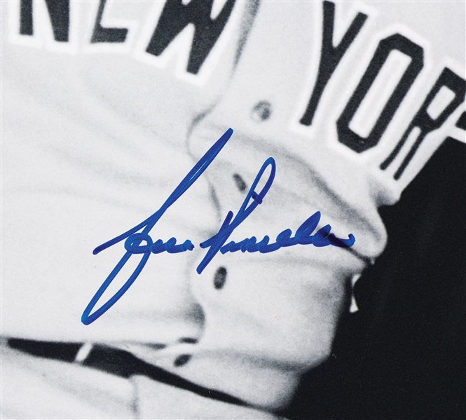 Yogi Berra & Lou Piniella Signed 16x20 Photo (PSA/DNA)
