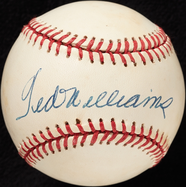 Ted Williams Single-Signed OAL Baseball (BAS)