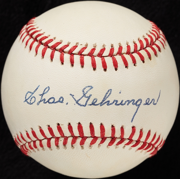 Charlie Gehringer Single-Signed OAL Baseball (PSA/DNA)