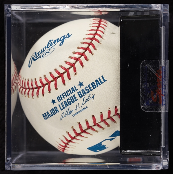 Margaret Thatcher Single-Signed OML Baseball (Graded PSA/DNA 8.5 - AUTO 9)