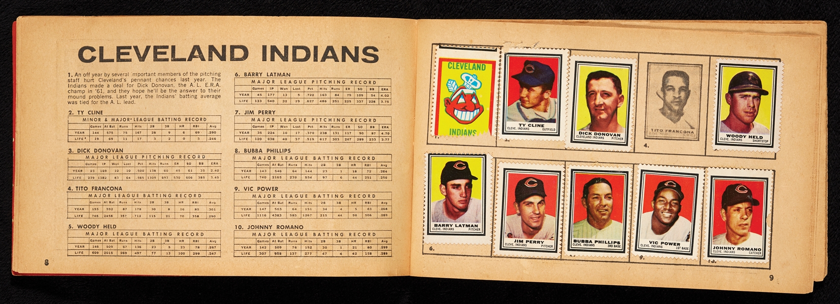 1961 and 1962 Topps Stamp Booklets With 172 Stamps (2)