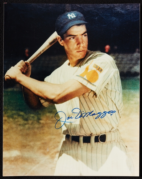 Joe DiMaggio Signed 8x10 Photo (PSA/DNA)