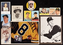 Pittsburgh Pirates Signed Cards, Photos & Index Collection (148)