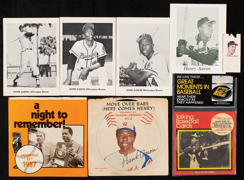 1950s-70s Braves Bonanza With Oodles of Aarons (74)