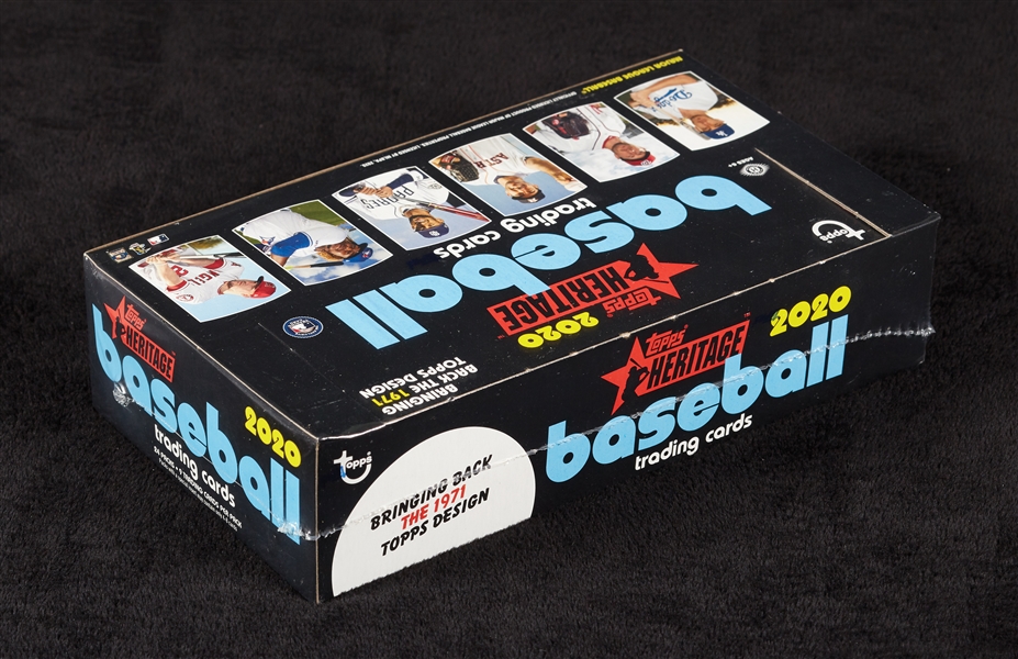 2020 Topps Heritage Baseball Hobby Box (24)
