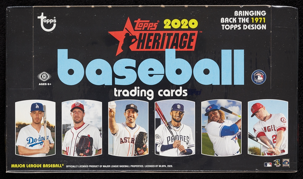 2020 Topps Heritage Baseball Hobby Box (24)