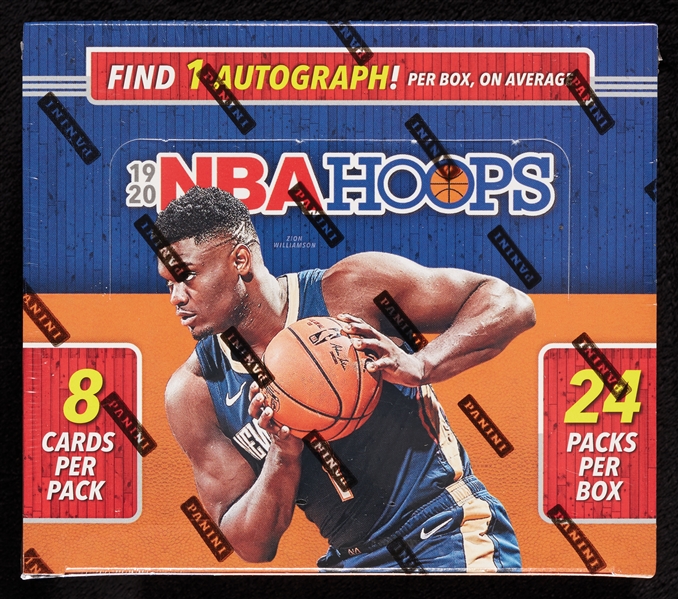 2019-20 NBA Hoops Basketball Retail Box (8/24)
