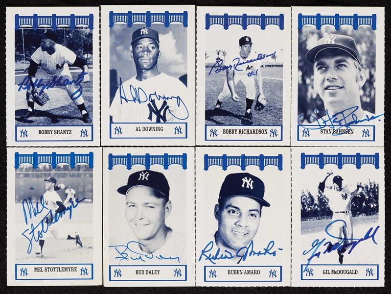 1992 Wiz Yankees of the 60s Set with (65) Signed)