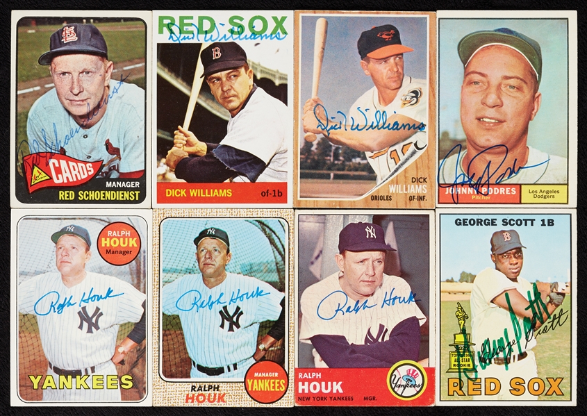 Signed 1960s/1970s Baseball Card Collection (570)
