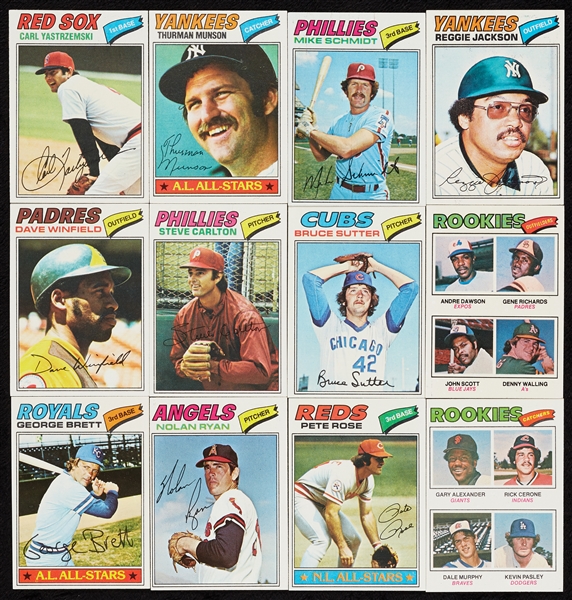 1977 Topps Baseball Super High-Grade Complete Set (660)