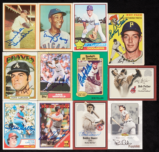 Signed Multi-Sport Trading Card Collection (340)