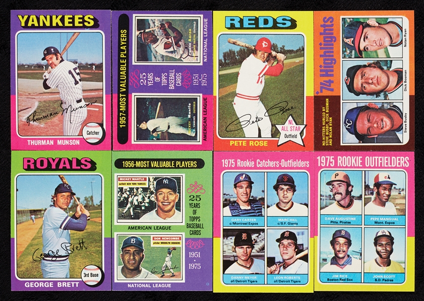 1975 Topps Baseball High-Grade Complete Set (660)