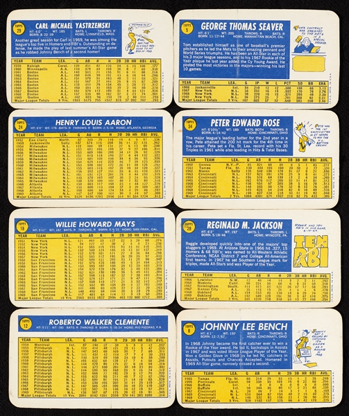 1970 Topps Baseball Supers High-Grade Near Set (41/42)