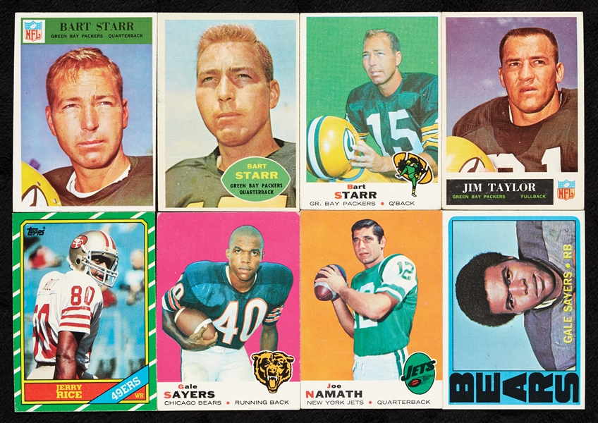 1954-70 Bowman and Topps Football Massive Hoard With HOFers (4,000)