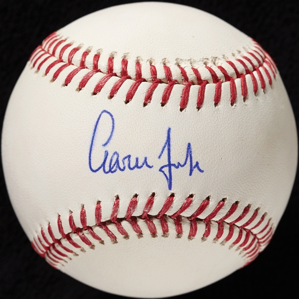 Aaron Judge Single-Signed OML Baseball (MLB) (Fanatics)