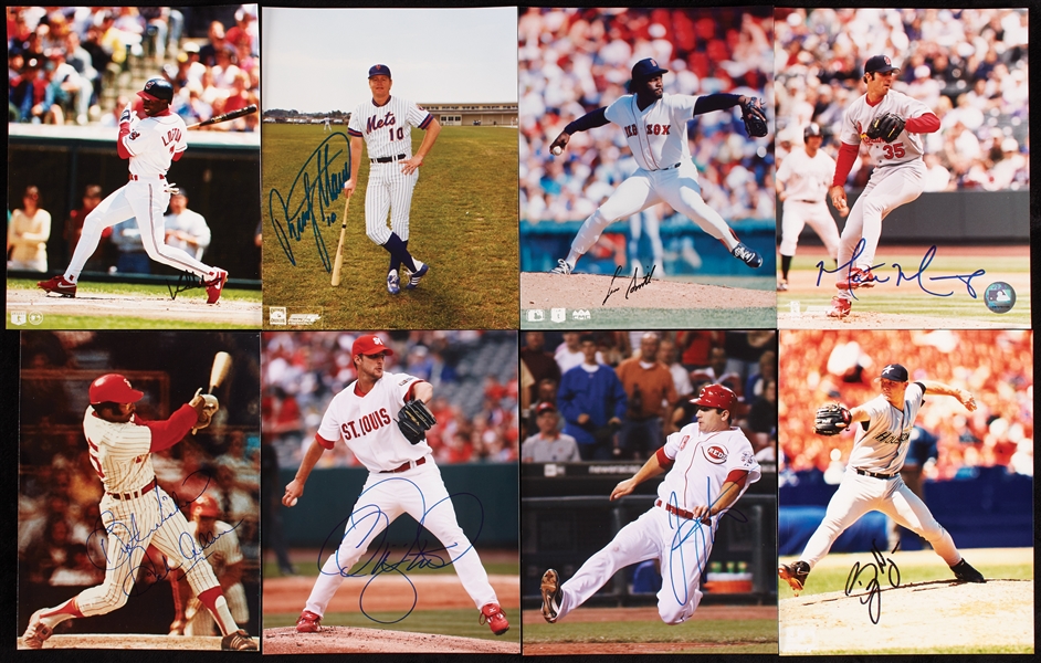 Signed Baseball 8x10 Photo Collection (600+)