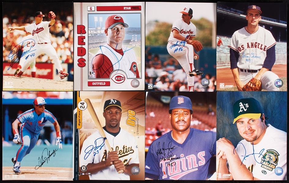 Signed Baseball 8x10 Photo Collection (600+)