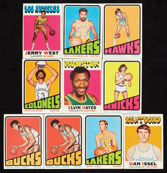 1971-79 Topps Basketball Group With HOFers, Stars, Specials (1,150)