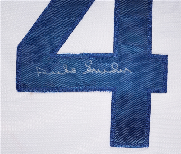 Duke Snider Signed Dodgers Jersey (PSA/DNA)