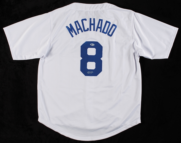 Manny Machado Signed Dodgers Jersey (BAS)