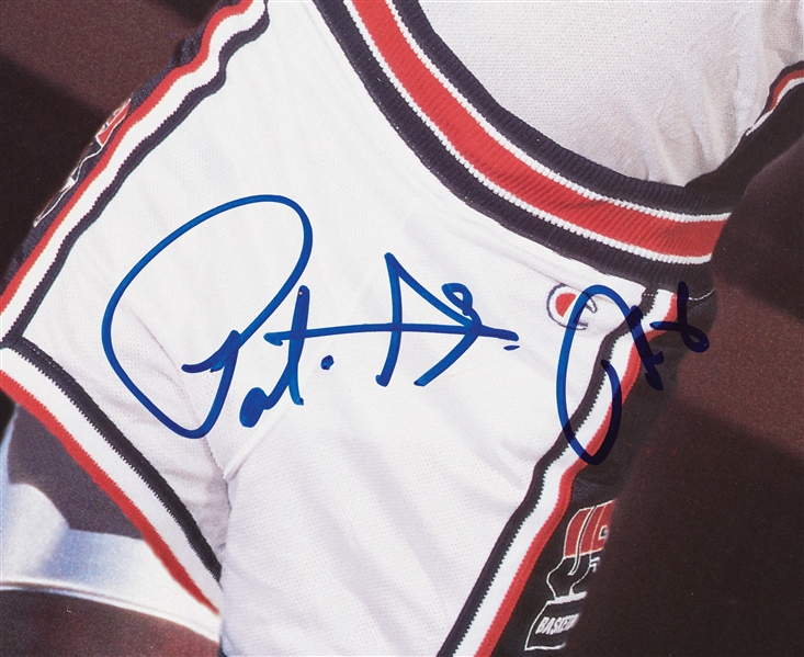 Patrick Ewing Signed 22x34 Dream Team Poster (PSA/DNA)
