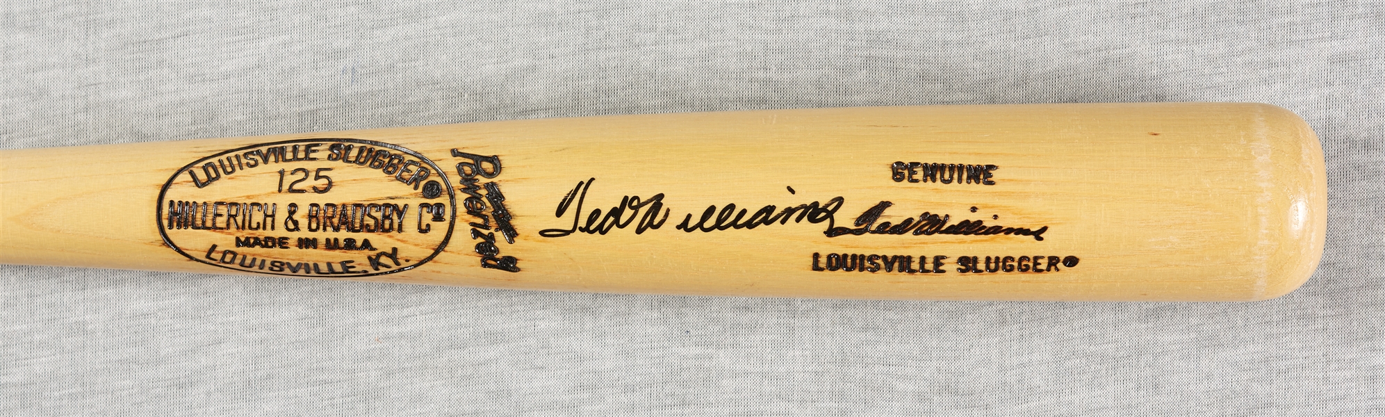 Ted Williams Signed Louisville Slugger Personal Model Bat (PSA/DNA)