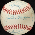 Roberto Clemente, Joe DiMaggio & Others Signed 1960s AL & NL Stars Baseball (PSA/DNA)