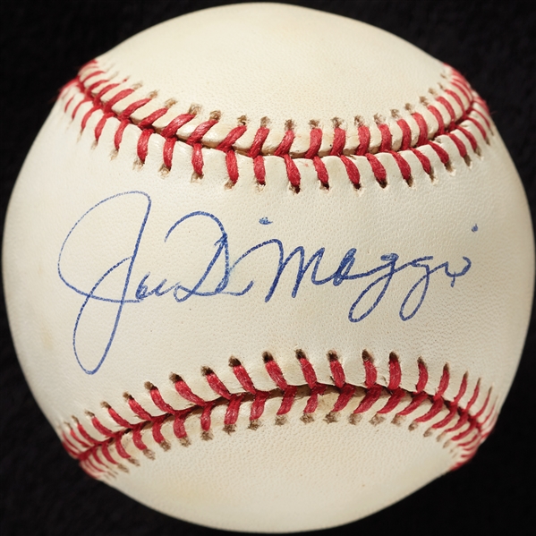 Joe DiMaggio Single-Signed OAL Baseball (JSA)