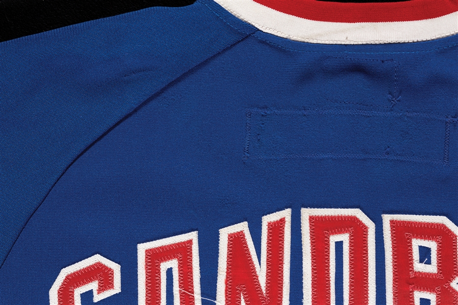 1984 Ryne Sandberg MVP Season Game-Worn Cubs Home Jersey