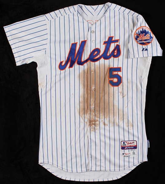 David Wright 2015 Game-Used Mets Jersey (MLB) (Fanatics)