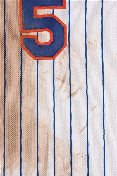 David Wright 2015 Game-Used Mets Jersey (MLB) (Fanatics)