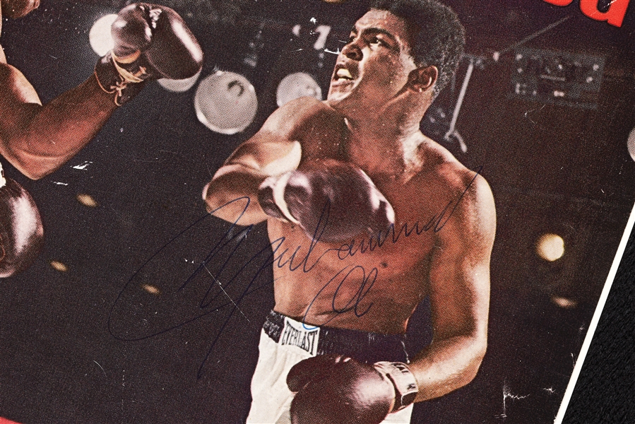 Muhammad Ali Signed Sports Illustrated Cover (1964) (BAS)