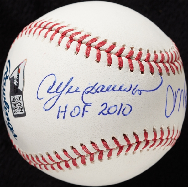 Ryne Sandberg & Andre Dawson Dual-Signed OML Baseball (MLB) (Fanatics)