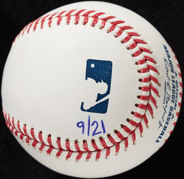Aaron Judge Single-Signed OML Baseball If You Build It, He Will Come (9/21) (MLB) (Fanatics)